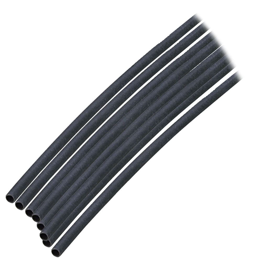 Ancor Adhesive Lined Heat Shrink Tubing (ALT) - 1/ 8 x 12 - 10-Pack - Black - Electrical | Wire Management - Ancor