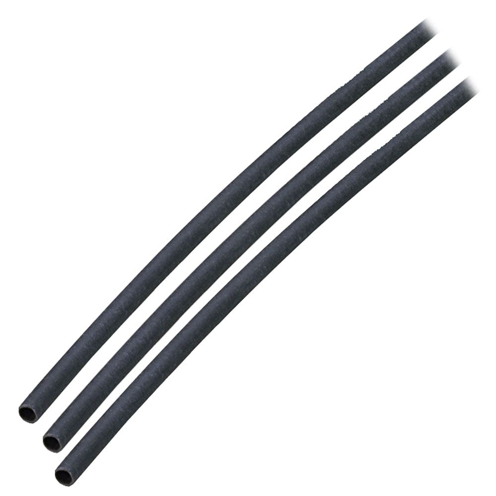 Ancor Adhesive Lined Heat Shrink Tubing (ALT) - 1/ 8 x 3 - 3-Pack - Black (Pack of 6) - Electrical | Wire Management - Ancor