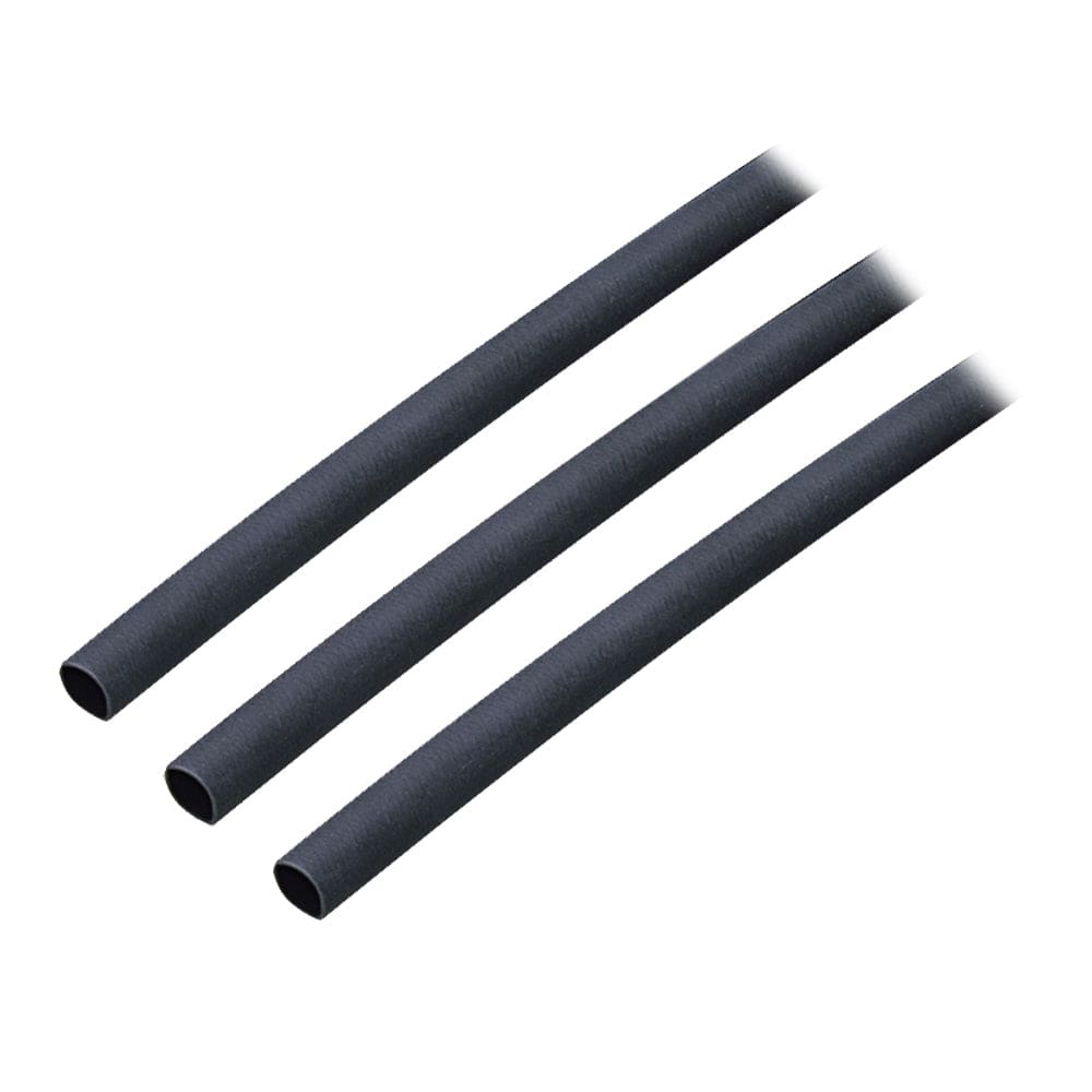 Ancor Adhesive Lined Heat Shrink Tubing (ALT) - 3/ 16 x 3 - 3-Pack - Black (Pack of 6) - Electrical | Wire Management - Ancor