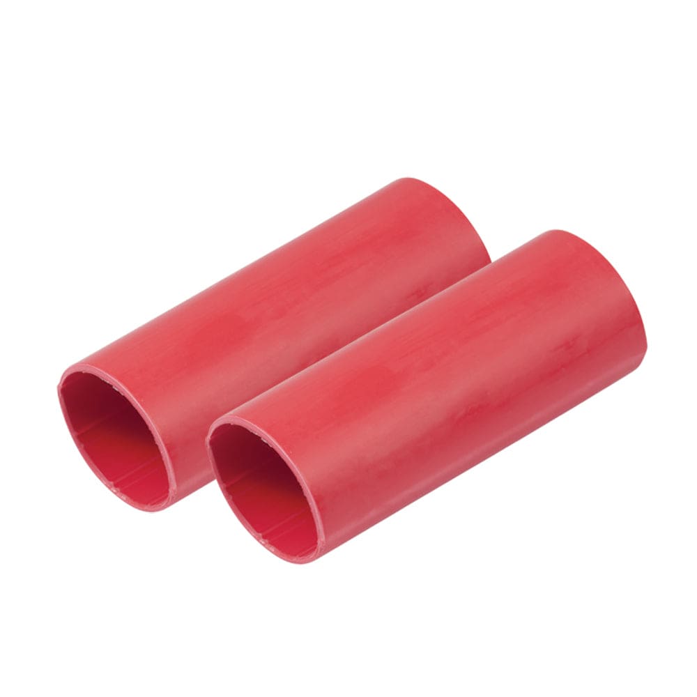 Ancor Battery Cable Adhesive Lined Heavy Wall Battery Cable Tubing (BCT) - 1 x 3 - Red - 2 Pieces (Pack of 4) - Electrical | Wire Management