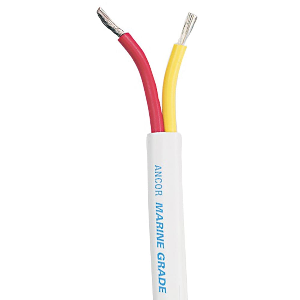 Ancor Safety Duplex Cable - 6/ 2 AWG - Red/ Yellow - Flat - 50’ - Electrical | Wire - Ancor