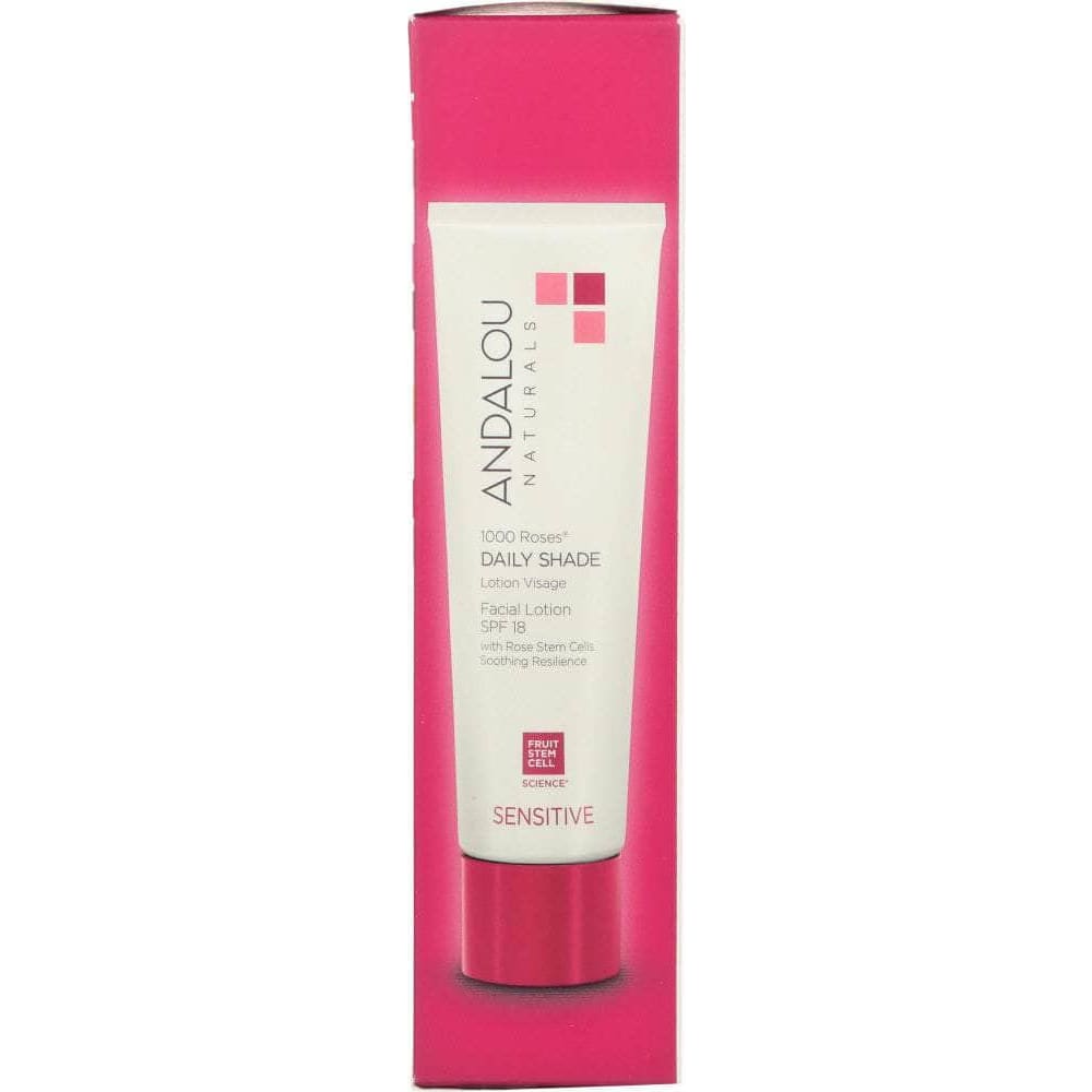 ANDALOU NATURALS Andalou Naturals 1000 Roses Daily Shade Facial Lotion Spf 18, 2.7 Oz