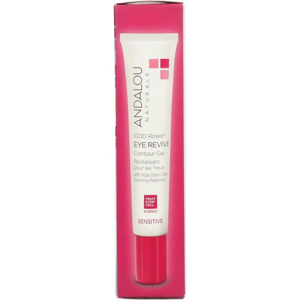 ANDALOU NATURALS Andalou Naturals 1000 Roses Eye Revive Contour Gel Sensitive, 0.6 Oz