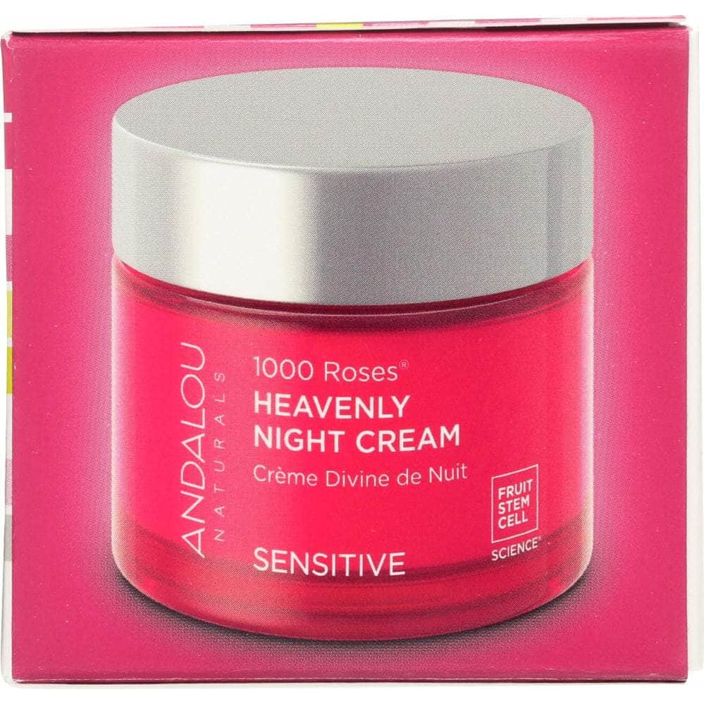 ANDALOU NATURALS Andalou Naturals 1000 Roses Heavenly Night Cream Sensitive, 1.7 Oz