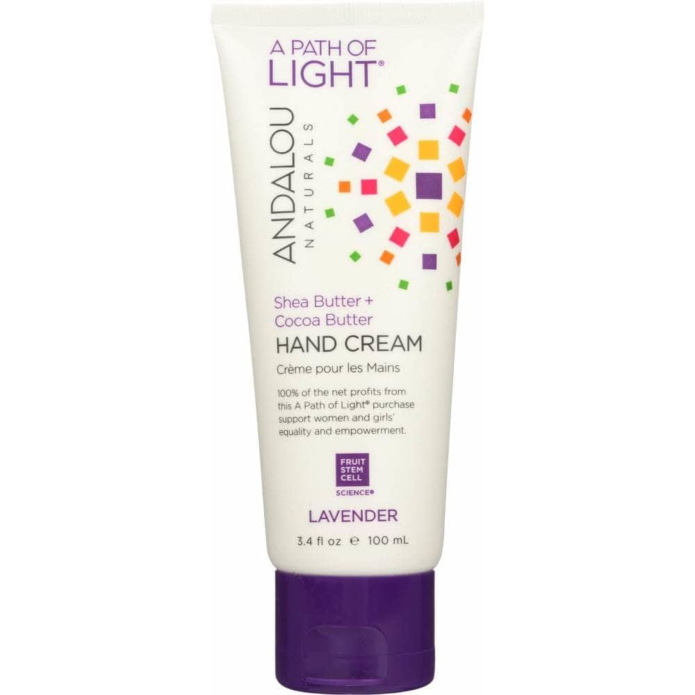 ANDALOU NATURALS Andalou Naturals A Path Of Light Hand Cream Lavender, 3.4 Oz