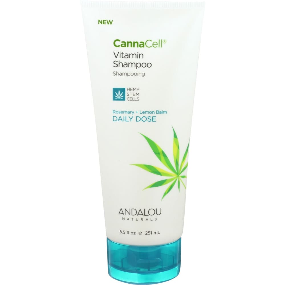 ANDALOU NATURALS: Cannacell Vitamin Shampoo Daily Dose 8.5 fo (Pack of 4) - Beauty & Body Care > Hair Care > Shampoo & Shampoo Combinations