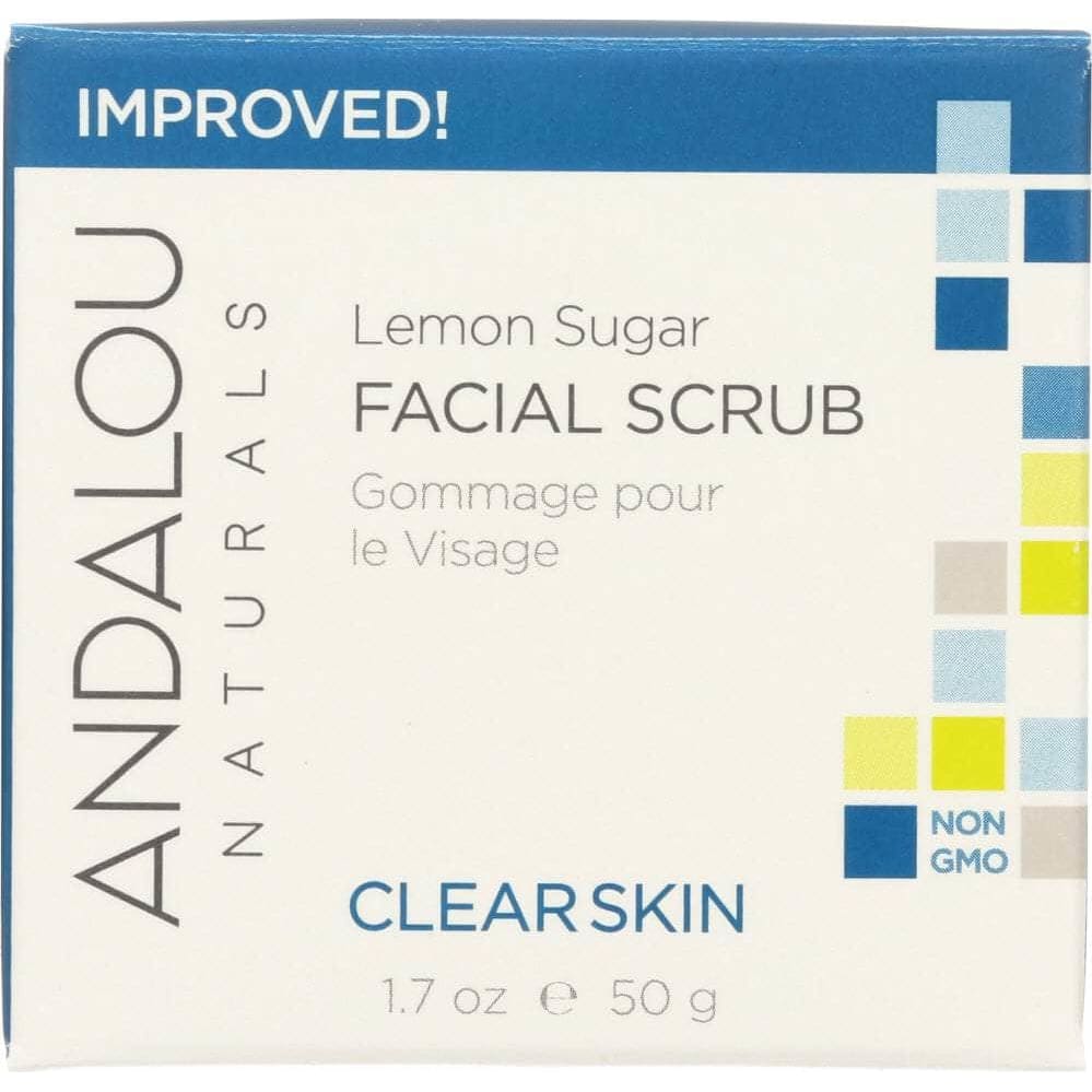 ANDALOU NATURALS Andalou Naturals Clarifying Facial Scrub Lemon Sugar, 1.7 Oz