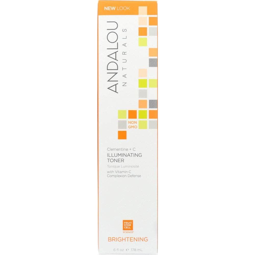 ANDALOU NATURALS Andalou Naturals Clementine + C Illuminating Toner Brightening, 6 Oz