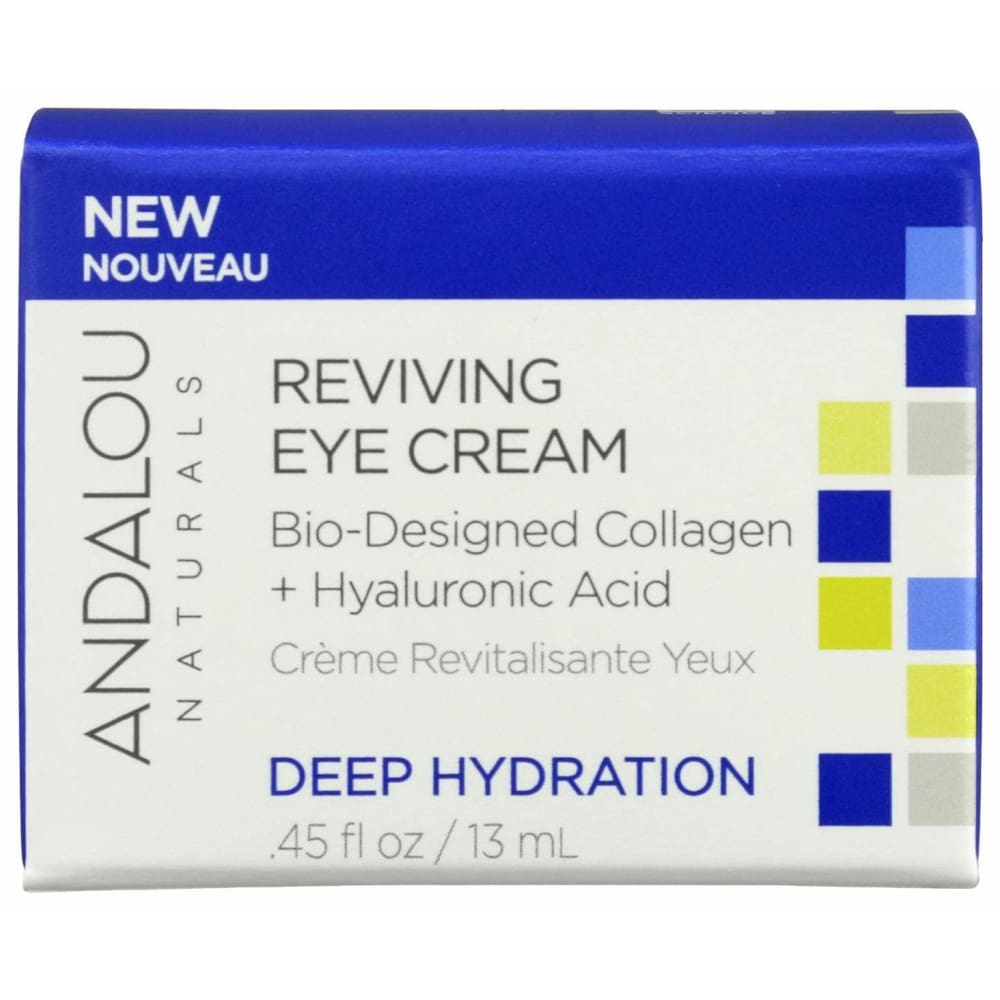 ANDALOU NATURALS Beauty & Body Care > Skin Care > Facial Lotions & Cremes ANDALOU NATURALS: Deep Hydration Reviving Eye Cream, 0.45 oz