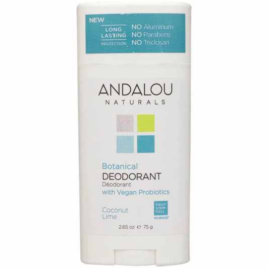 ANDALOU NATURALS Andalou Naturals Deodrnt Botncl Cocnt Lime, 2.65 Oz