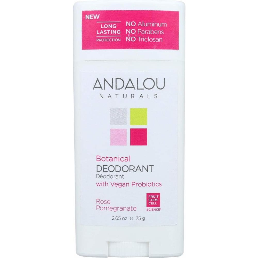 ANDALOU NATURALS Andalou Naturals Deodrnt Botncl Rose Pomgr, 2.65 Oz