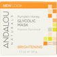 ANDALOU NATURALS Andalou Naturals Glycolic Mask Pumpkin Honey Brightening, 1.7 Oz