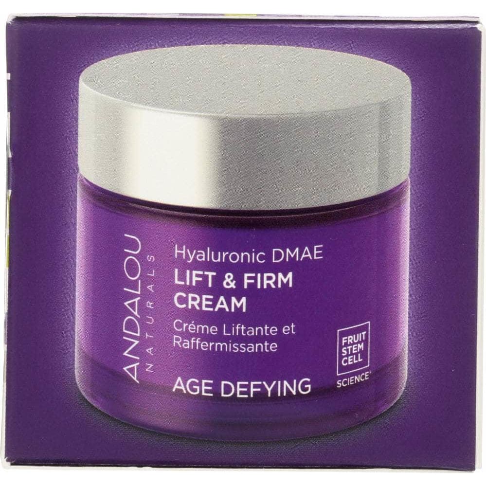 ANDALOU NATURALS Andalou Naturals Hyaluronic Dmae Lift & Firm Cream, Non Gmo, Paraben Free, 1.7 Oz