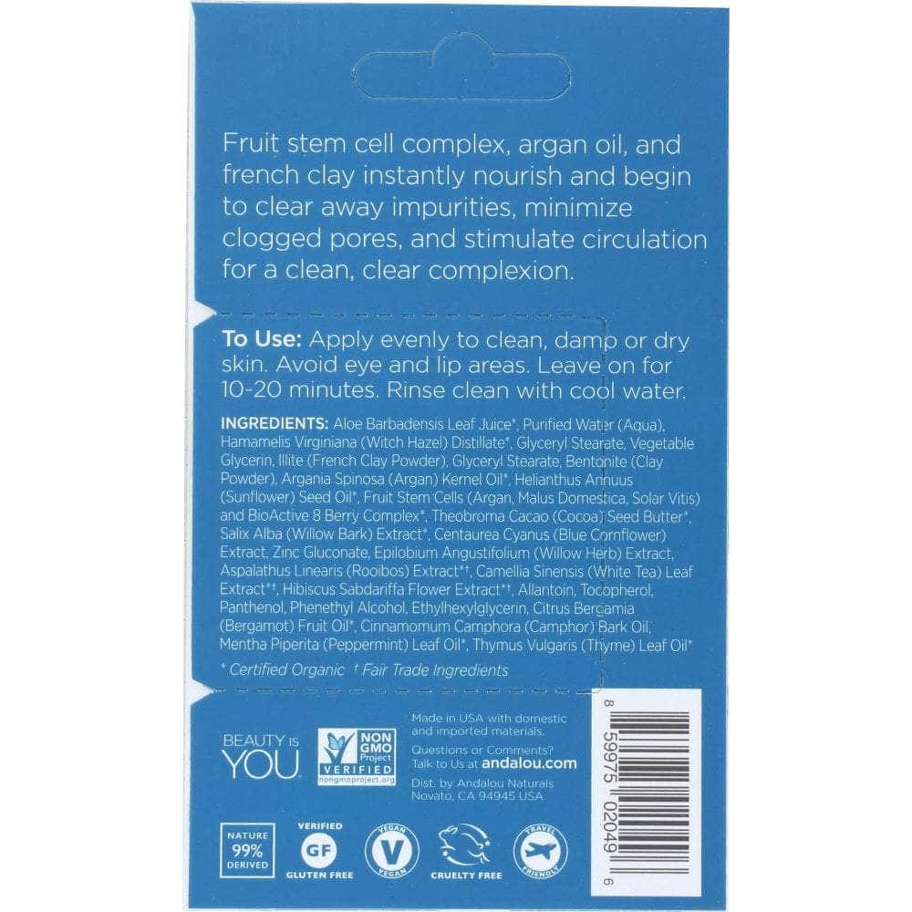 Andalou Naturals Andalou Naturals Instant Clarity Face Mask Argan Oil & Blue Clay, 0.28 oz