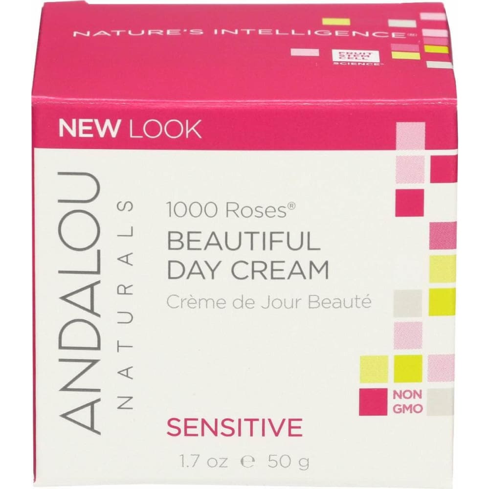 ANDALOU NATURALS Andalou Naturals Sensitive 1000 Roses Beautiful Day Cream, 1.7 Fo