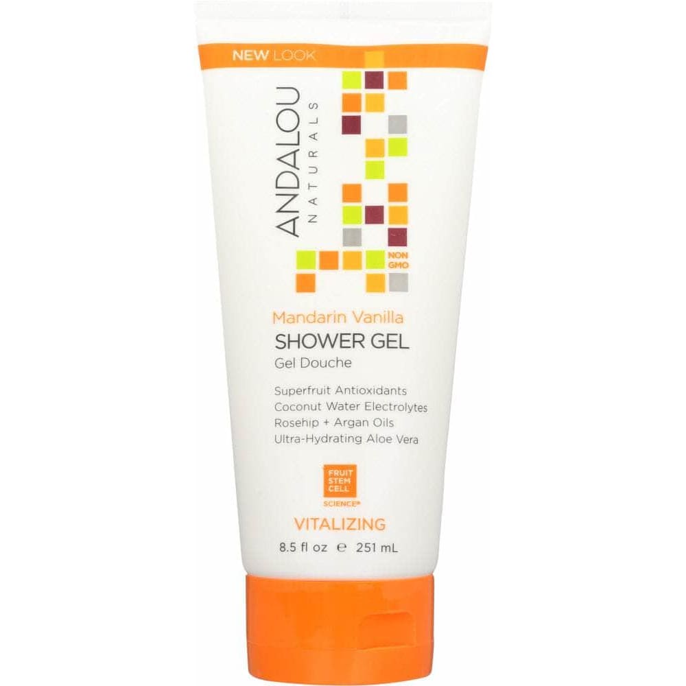 ANDALOU NATURALS Andalou Naturals Shower Gel Vitalizing Mandarin Vanilla, 8.5 Oz