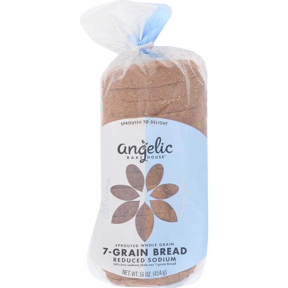 Angelic Bakehouse Angelic Bakehouse Sprouted Whole Grain 7-Grain Bread Reduced Sodium, 16 oz