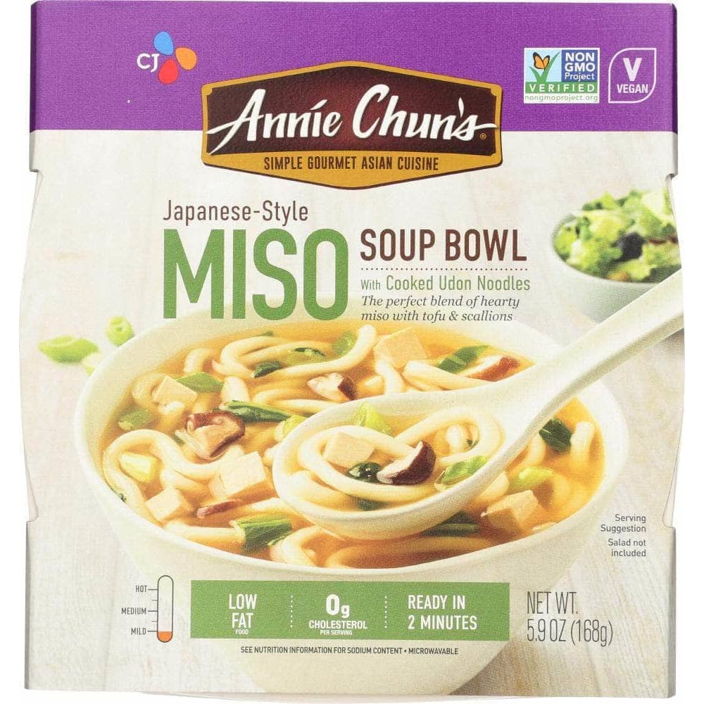 Annie Chuns Annie Chuns All Natural Asian Cuisine Soup Bowl Miso, 5.9 Oz