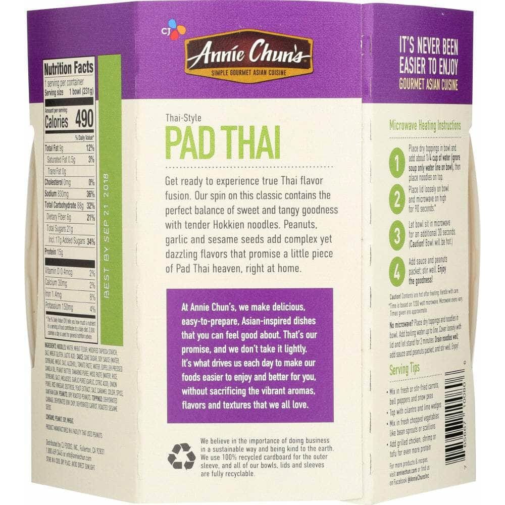 Annie Chuns Annie Chun'S Pad Thai Noodle Bowl Mild, 8.2 oz