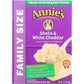 Annies Annies Homegrown Mac and Cheese Shell White Cheddar, 10.5 oz