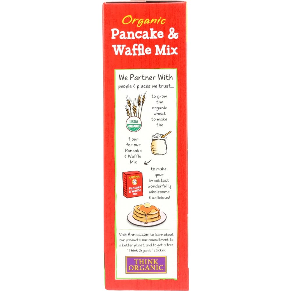 ANNIES HOMEGROWN: Mix Pancake Waffle Org 26 oz - Grocery > Breakfast > Breakfast Foods - Annies Homegrown