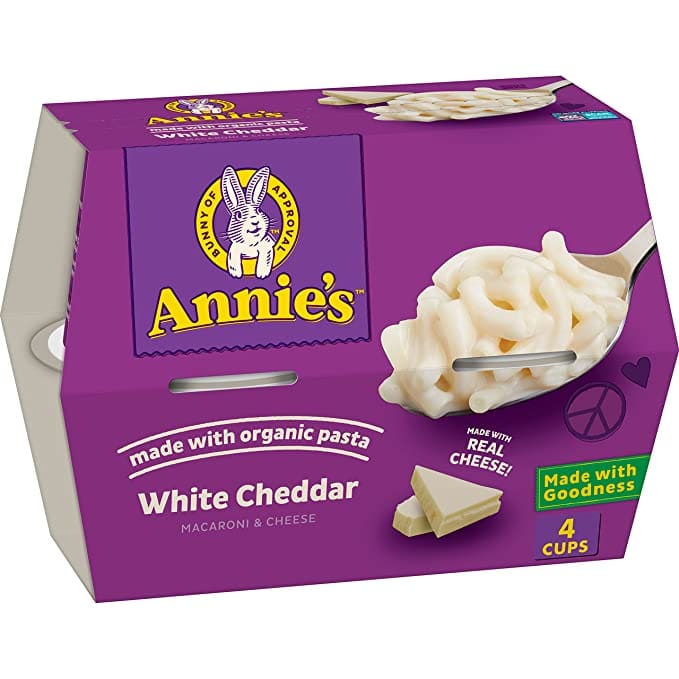 ANNIES HOMEGROWN: Pasta Mac N Whte Cheddar 8.04 OZ (Pack of 3) - ANNIES HOMEGROWN