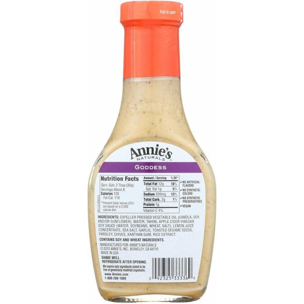 Annies Annie's Naturals Original Goddess Dressing, 8 oz