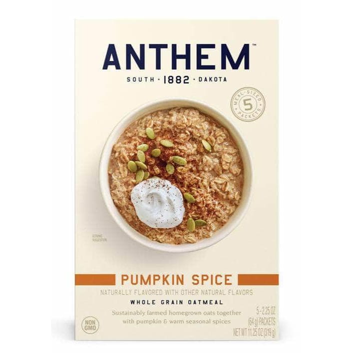 ANTHEM Anthem Oatmeal Pumpkin Spice, 11.25 Oz
