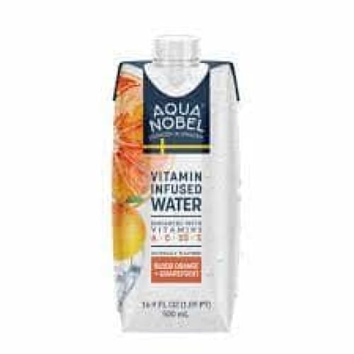 AQUA NOBEL Grocery > Beverages > Water AQUA NOBEL: Water Blood Orng Graperfr, 16.9 oz