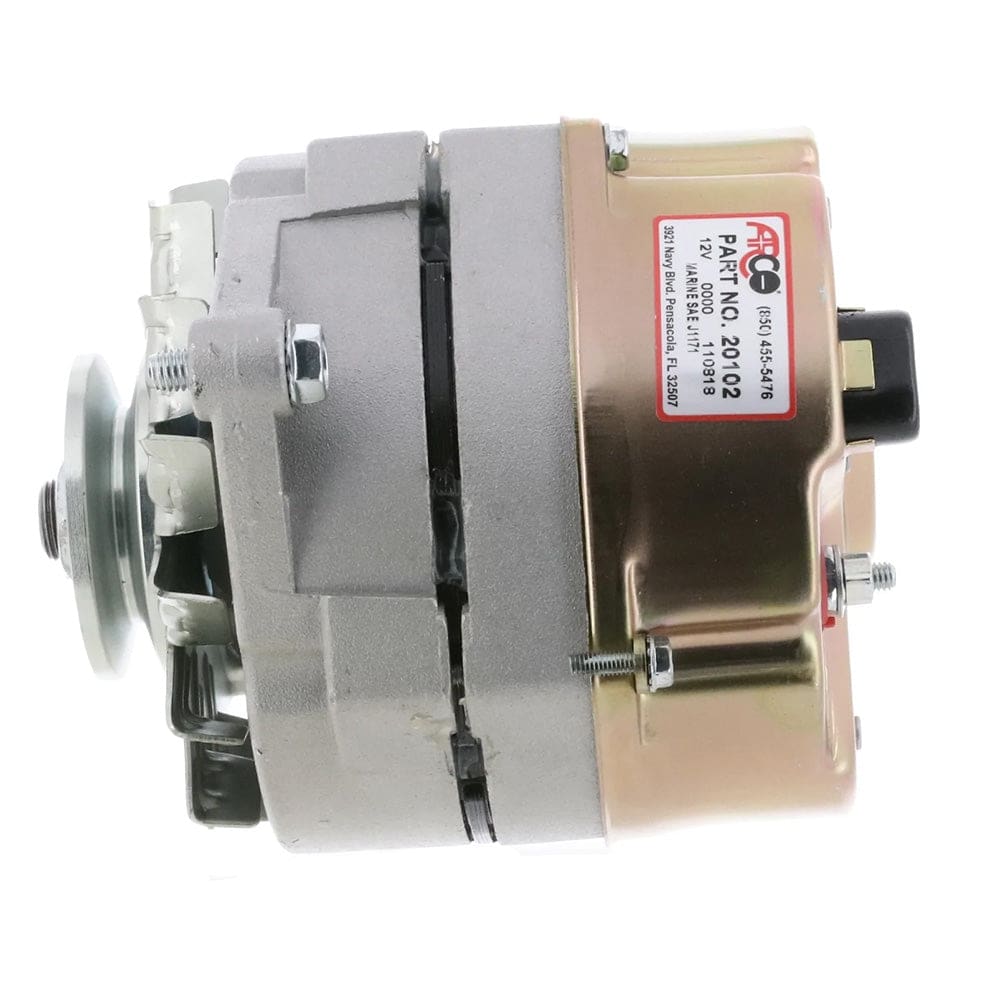 ARCO Marine Premium Replacement Alternator w/ Single Groove Pulley - 12V 70A - Electrical | Alternators - ARCO Marine