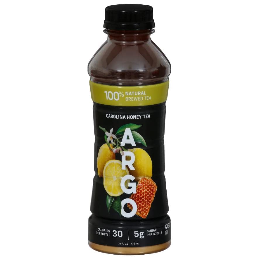 ARGO TEA: Carolina Honey Black Tea 16 fo (Pack of 5) - Grocery > Beverages > Coffee Tea & Hot Cocoa - ARGO TEA