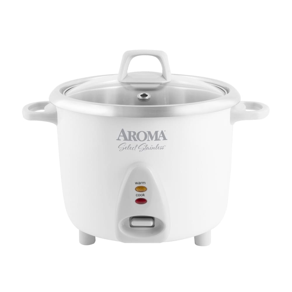 AROMA 14-Cup Cooked 3 Qt. Select Stainless Rice Grain Cooker ARC-757SG - AROMA