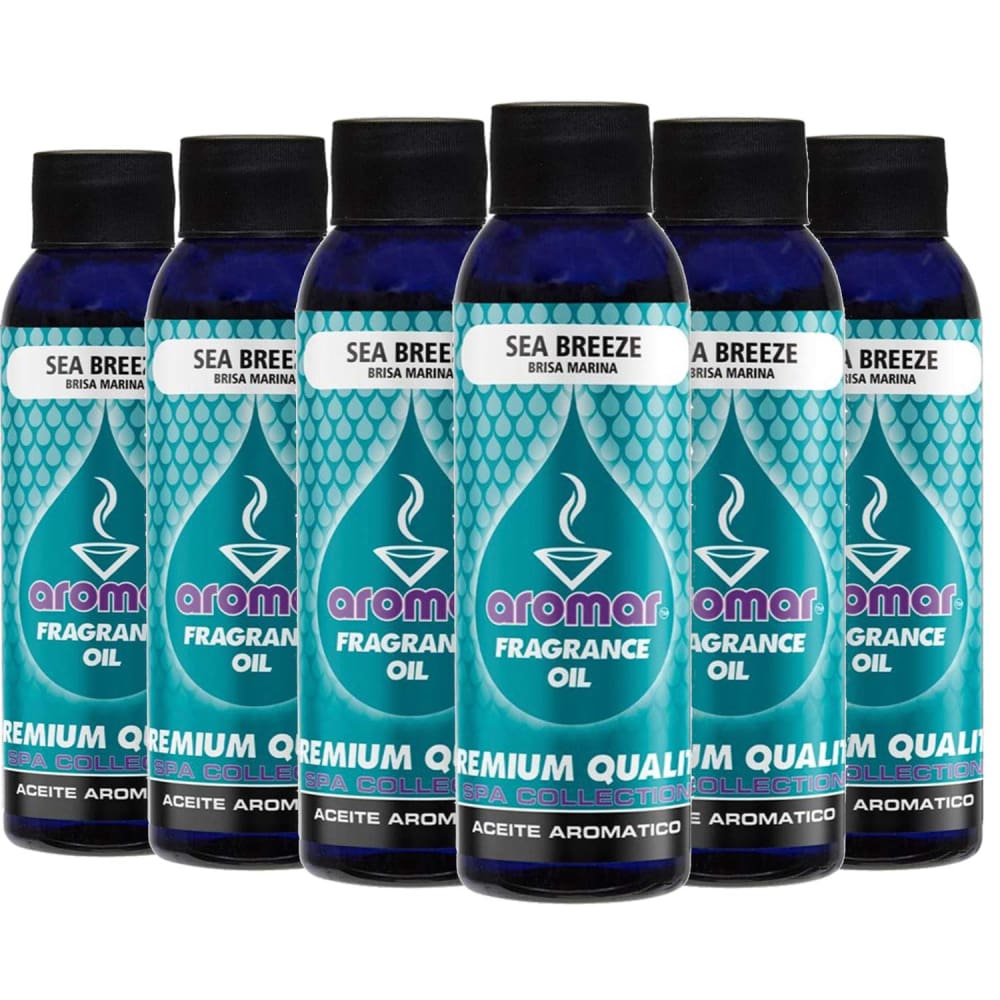 Aromar Aromatic Oil Sea Breeze 6 Pack - 4oz/ea - Aromatic Oils - Aromar