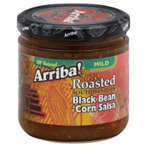 Arriba Arriba Salsa Black Bean and Corn, 16 oz