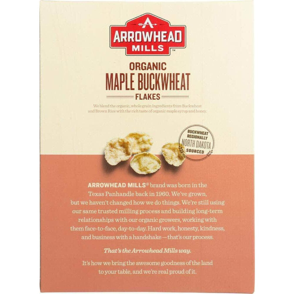 Arrowhead Mills Arrowhead Mills Organic Maple Buckwheat Flakes Gluten Free, 10 Oz