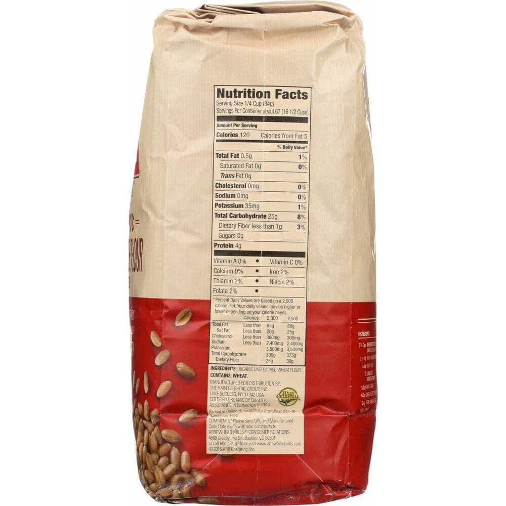 Arrowhead Mills Arrowhead Mills Organic Unbleached All Purpose Flour, 5 lb