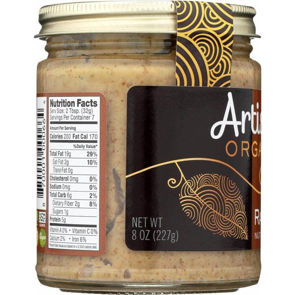 Artisana Artisana 100% Organic Raw Walnut Butter with Cashews, 8 oz