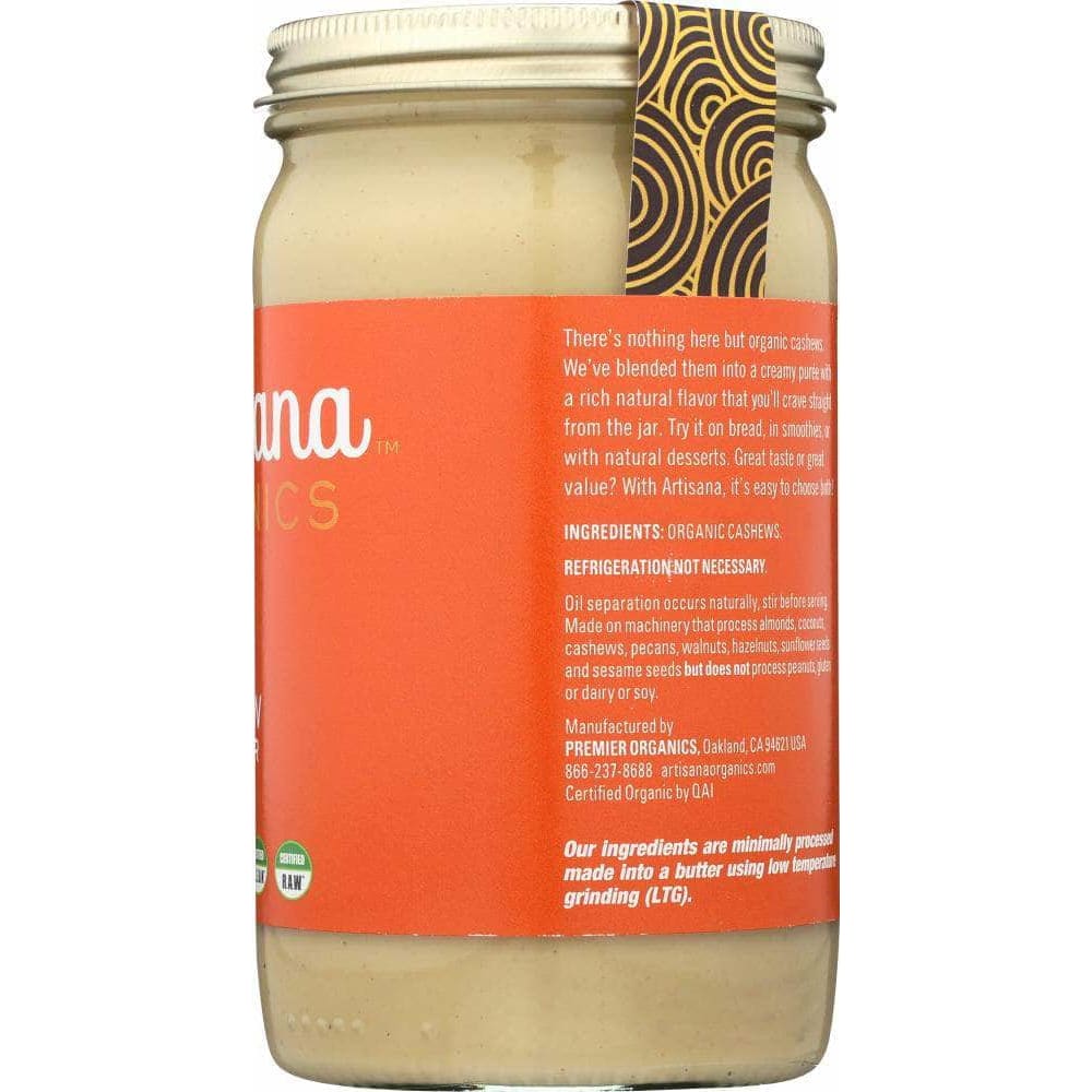 Artisana Artisana Raw Cashew Nut Butter, 14 Oz