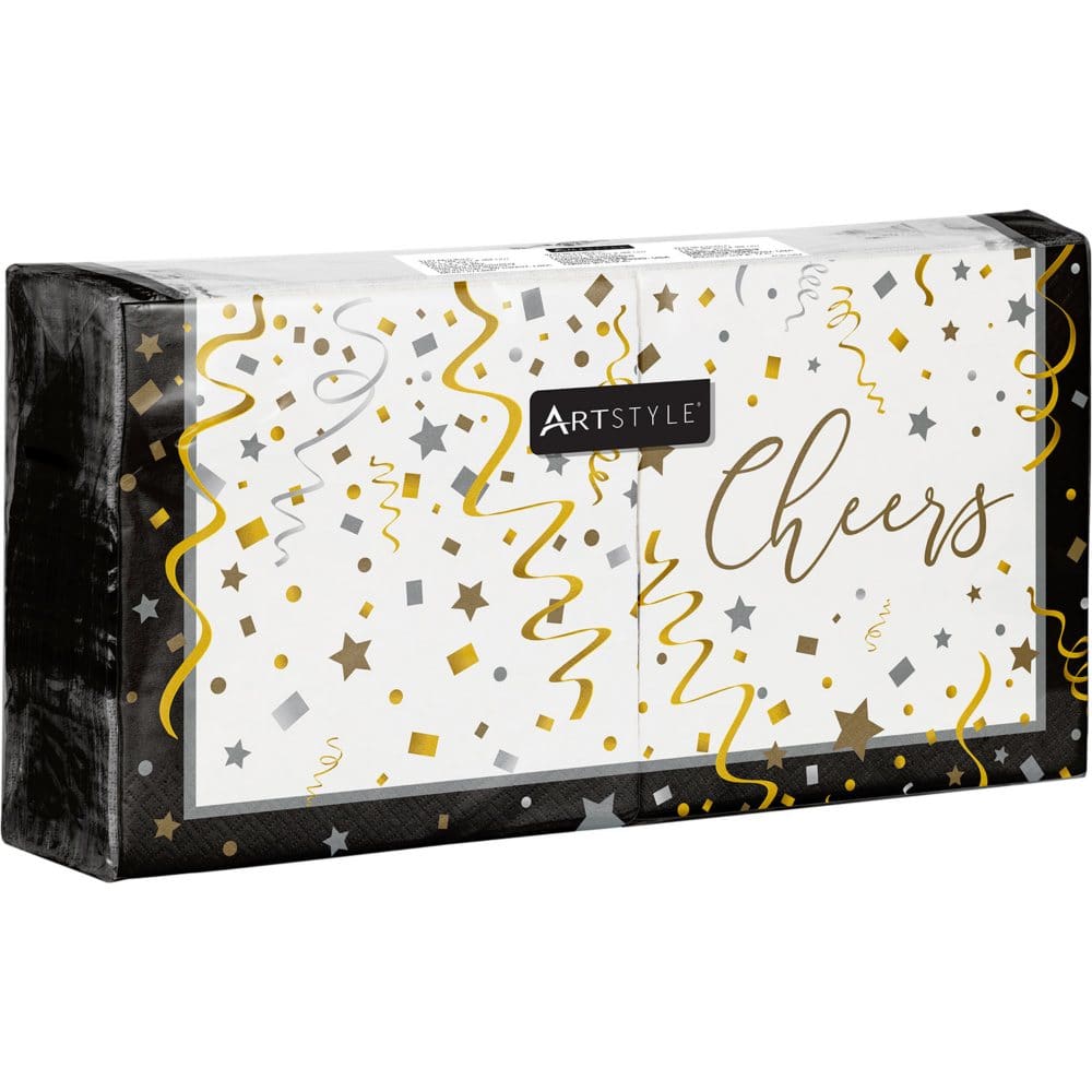 Artstyle Silver and Gold Celebration Lunch Napkins 6.5 (200 ct.) - New Grocery & Household - Artstyle