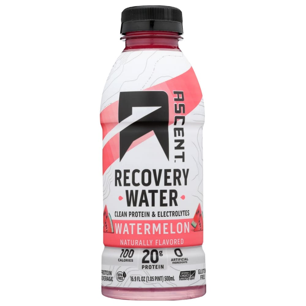 ASCENT: Watermelon Recovery Water 16.9 fo - Grocery > Beverages > Energy Drinks - ASCENT
