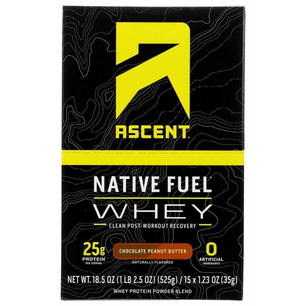 ASCENT Vitamins & Supplements > Protein Supplements & Meal Replacements ASCENT: Whey Prtn Chc Pb 15Pk, 6 oz