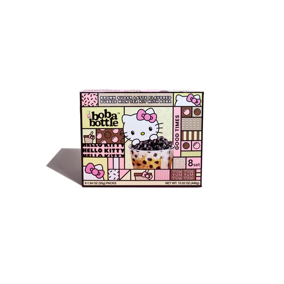 ASHA: Hello Kitty Boba Kit Brown Sugar Milk Tea 15.52 oz - Grocery > Beverages > Coffee Tea & Hot Cocoa - ASHA