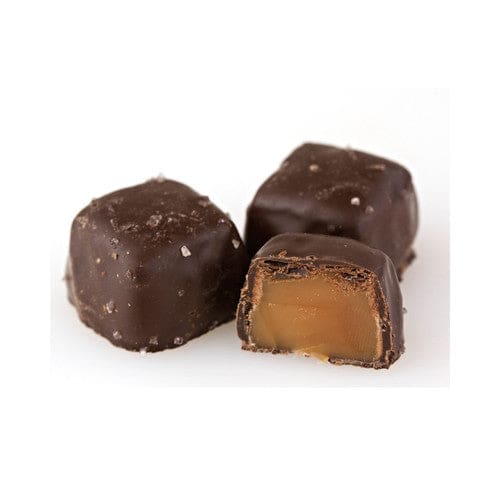 Asher’s Dark Chocolate Sea Salt Caramels 6lb - Candy/Chocolate Coated - Asher’s