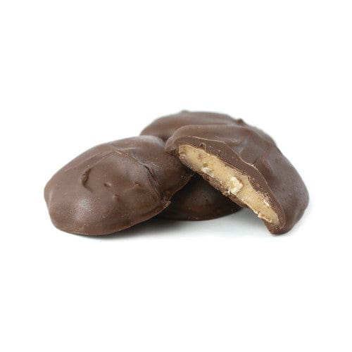 Asher’s Milk Chocolate Pecan Caramel Patties Sugar Free 6lb - Candy/Reduced Sugar Candy - Asher’s