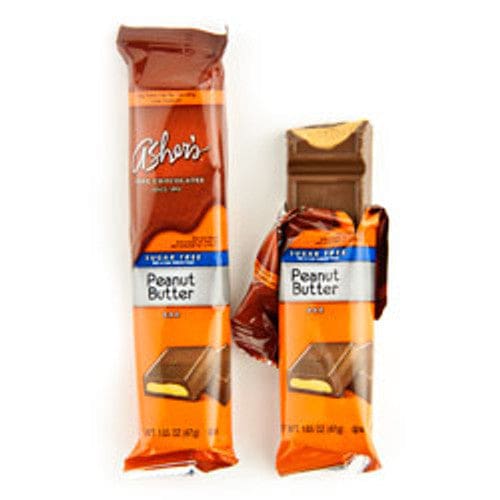 Asher’s Sugar Free Peanut Butter Bar 12ct - Candy/Reduced Sugar Candy - Asher’s