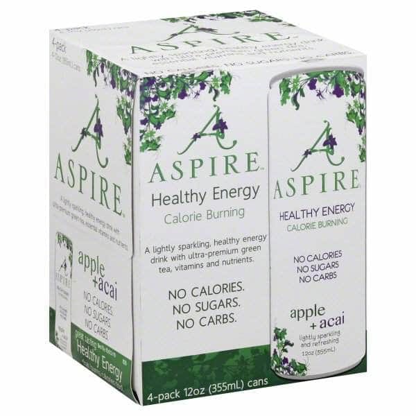 ASPIRE ASPIRE Enrgy Apl Acai 4Pk, 48 fo