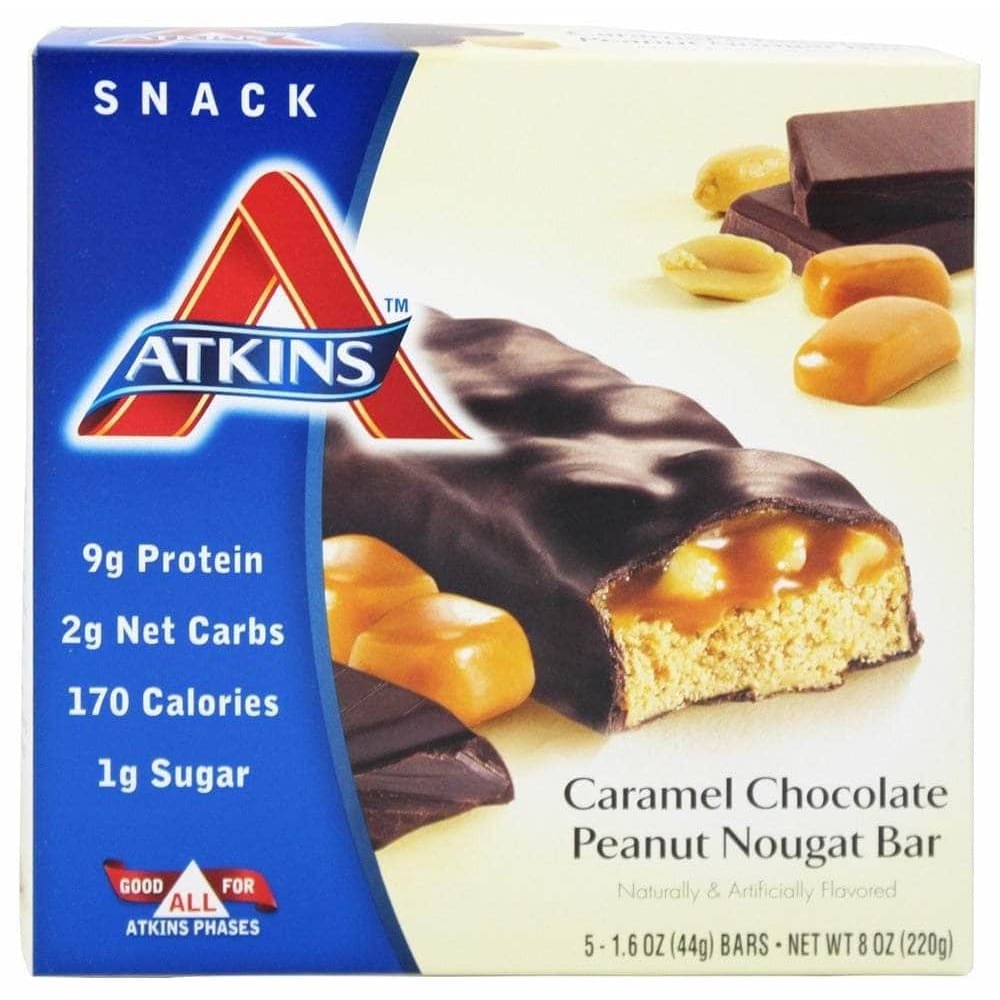 ATKINS Atkins Snack Bar Caramel Chocolate Peanut Nougat (5X1.6Oz Bars), 8 Oz