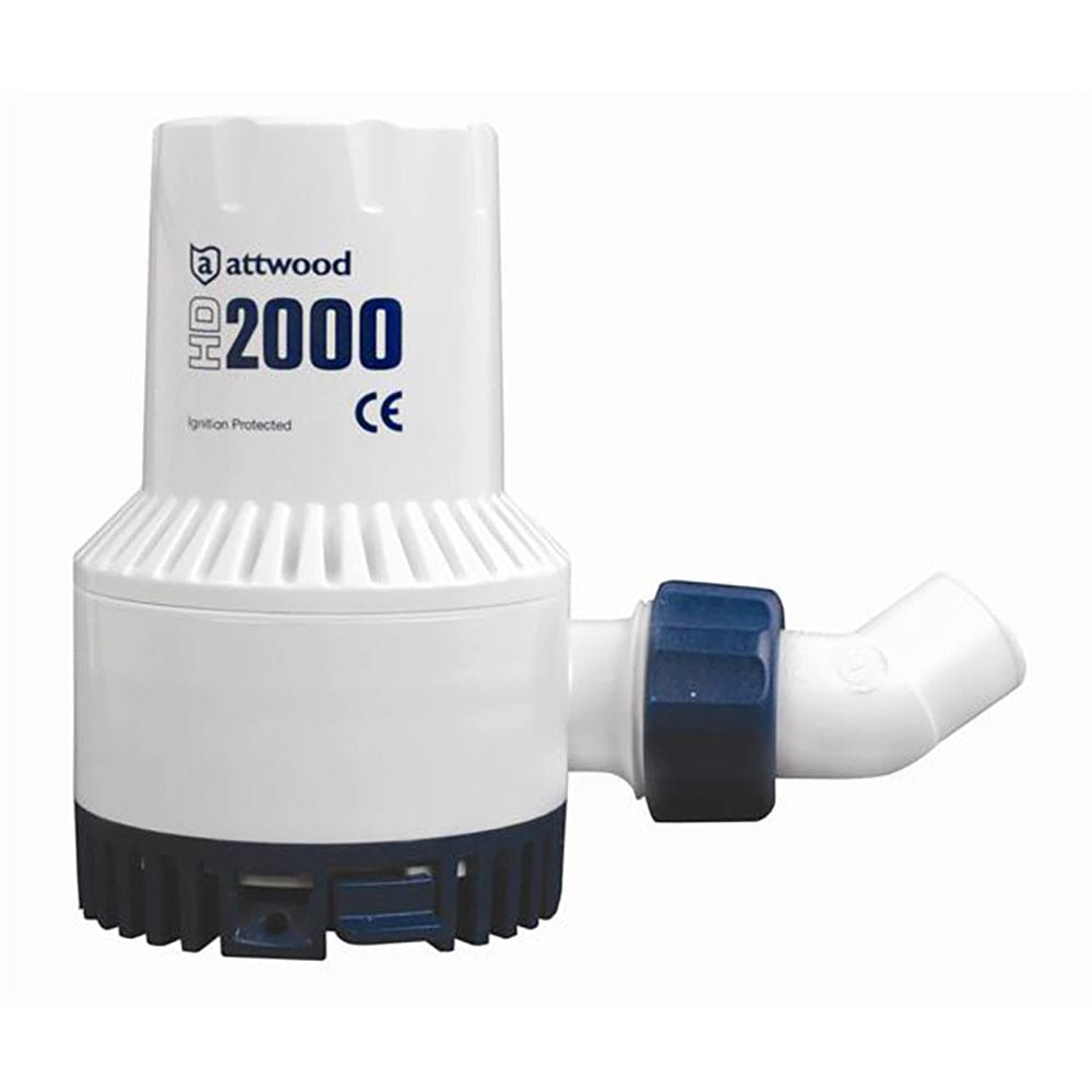 Attwood HD2000 Heavy Duty Bilge Pump - 24V & 2000 GPH - Marine Plumbing & Ventilation | Bilge Pumps - Attwood Marine