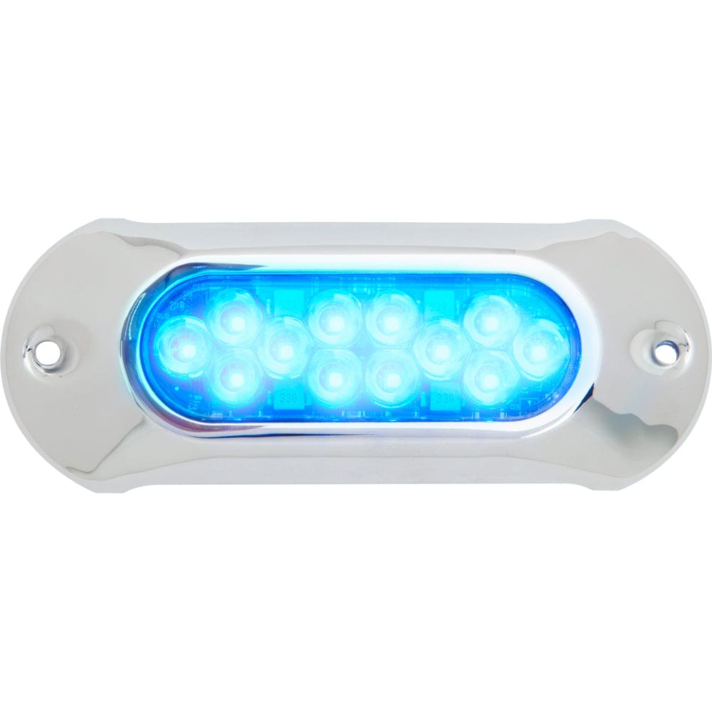 Attwood Light Armor Underwater LED Light - 12 LEDs - Blue - Lighting | Underwater Lighting - Attwood Marine