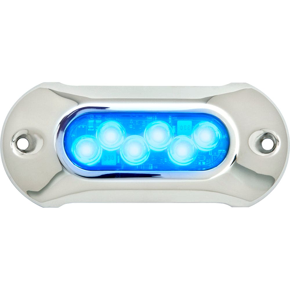 Attwood Light Armor Underwater LED Light - 6 LEDs - Blue - Lighting | Underwater Lighting - Attwood Marine